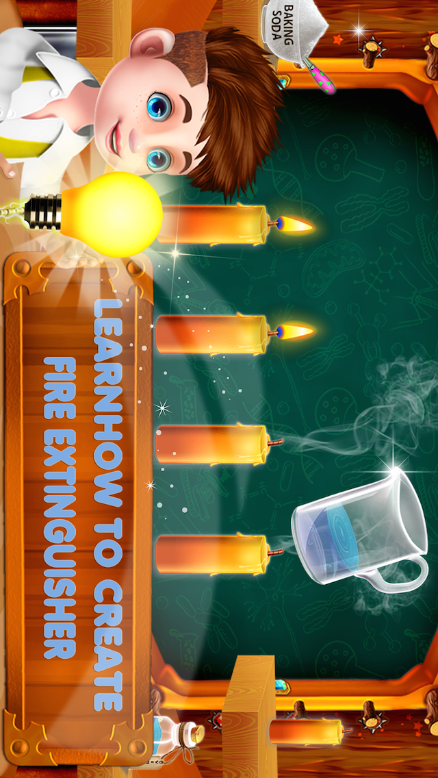 High School Science Chemistry Class Experiments App for Android New